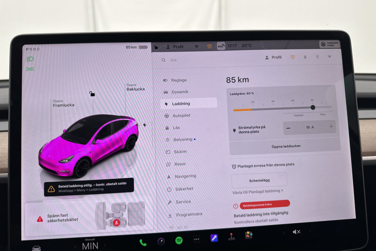 Tesla Model Y Performance Två-Bruk Autopilot Sv.Såld