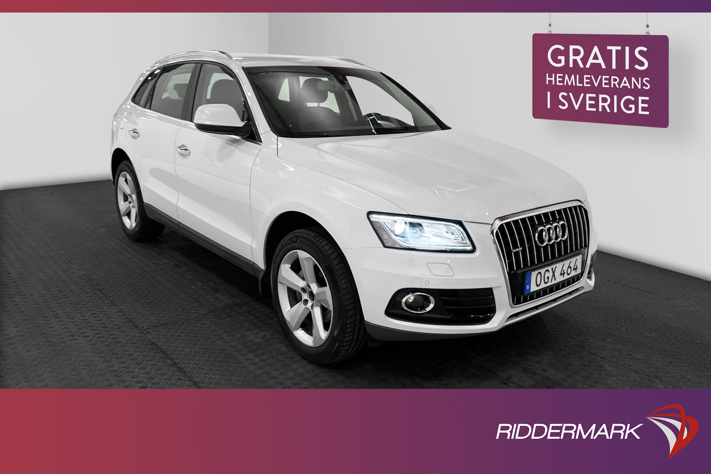 Audi Q5 2.0 TDI 190hk Quattro D-värm Drag 0.57l/mil