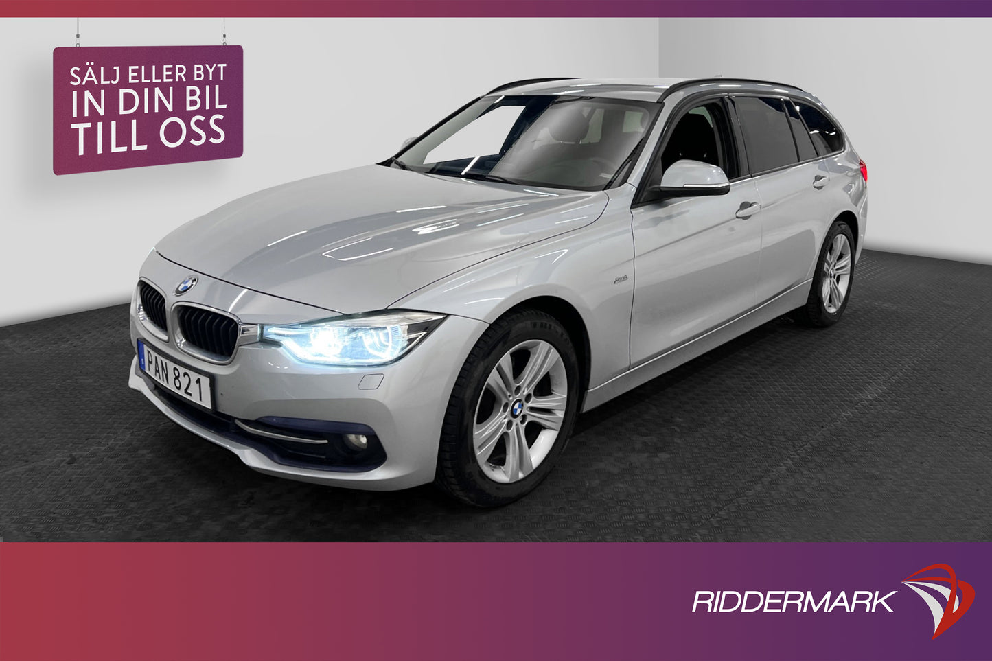 BMW 320d xDrive Touring Sport line Dragkrok PDC Nyserv 190hk