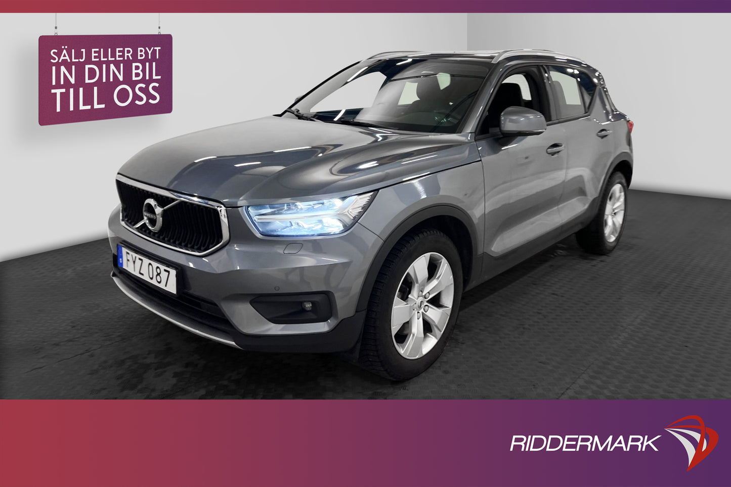 Volvo XC40 D3 AWD 150hk Momentum Värm VOC Pano Skinn Navi