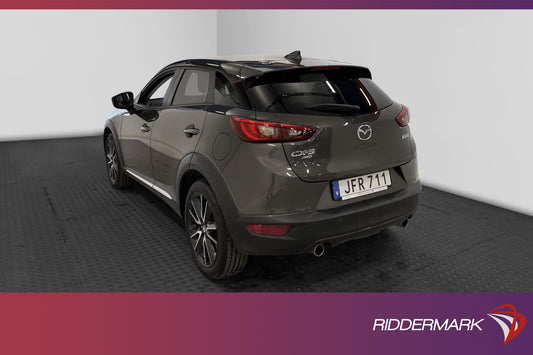 Mazda CX-3 2.0 SKYACTIV-G 150hk AWD Kamera Navi BOSE Nyserv