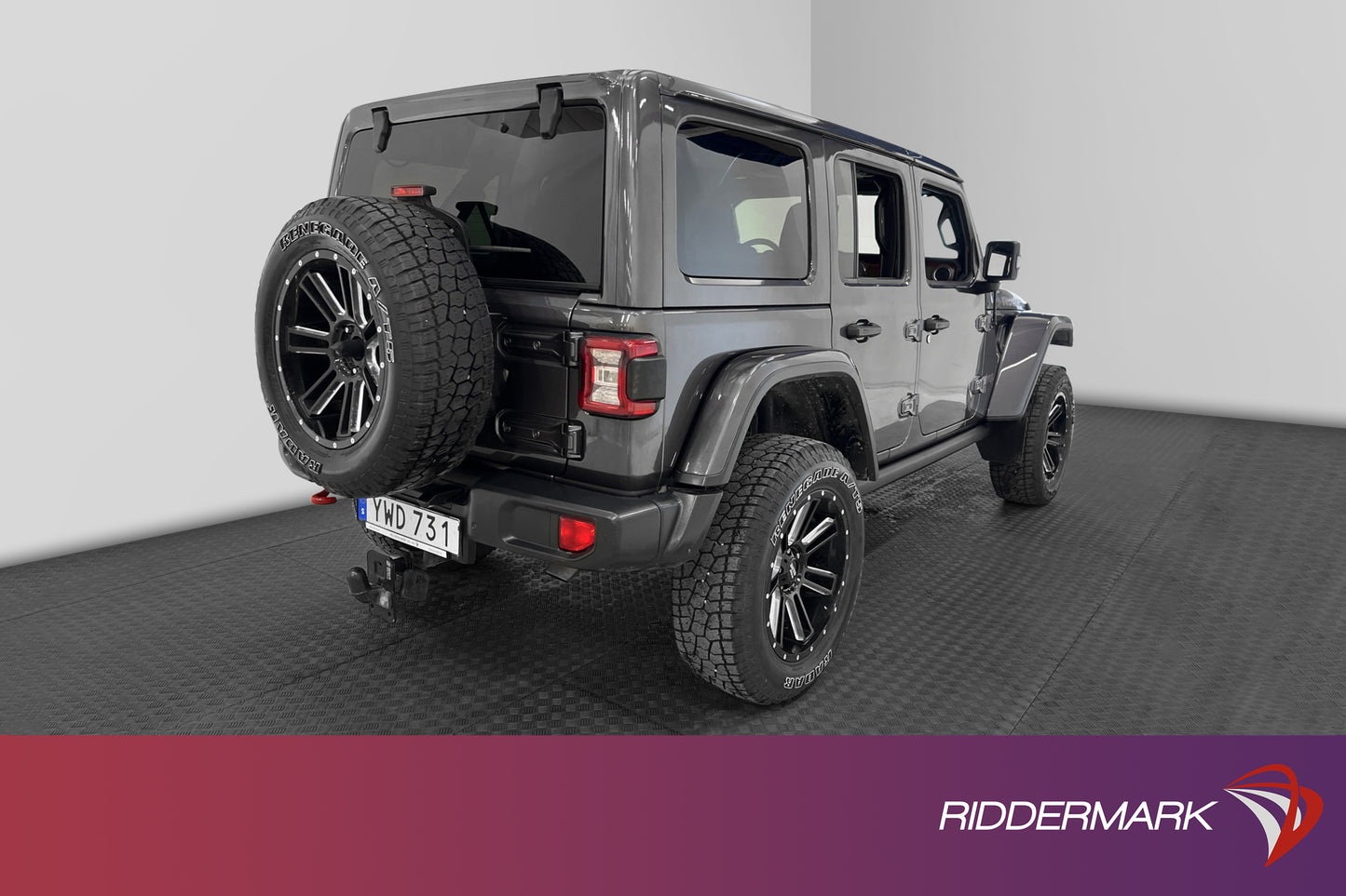 Jeep Wrangler Unlimited 4WD 272hk Rubicon Skinn Backkamera