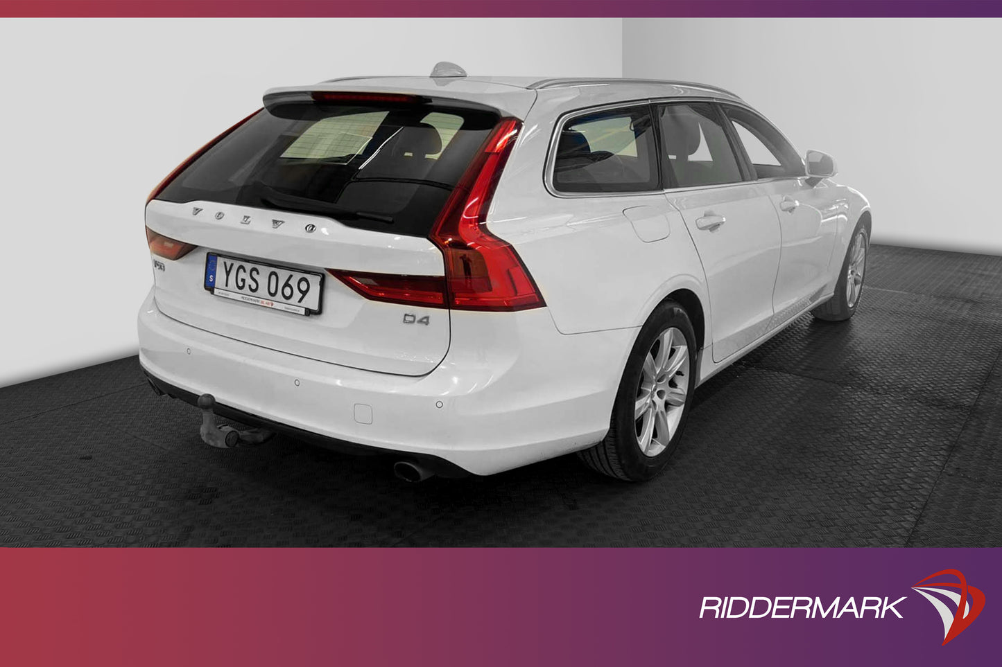 Volvo V90 D4 190hk Nyservad D-värmare Drag PDC LED Keyless