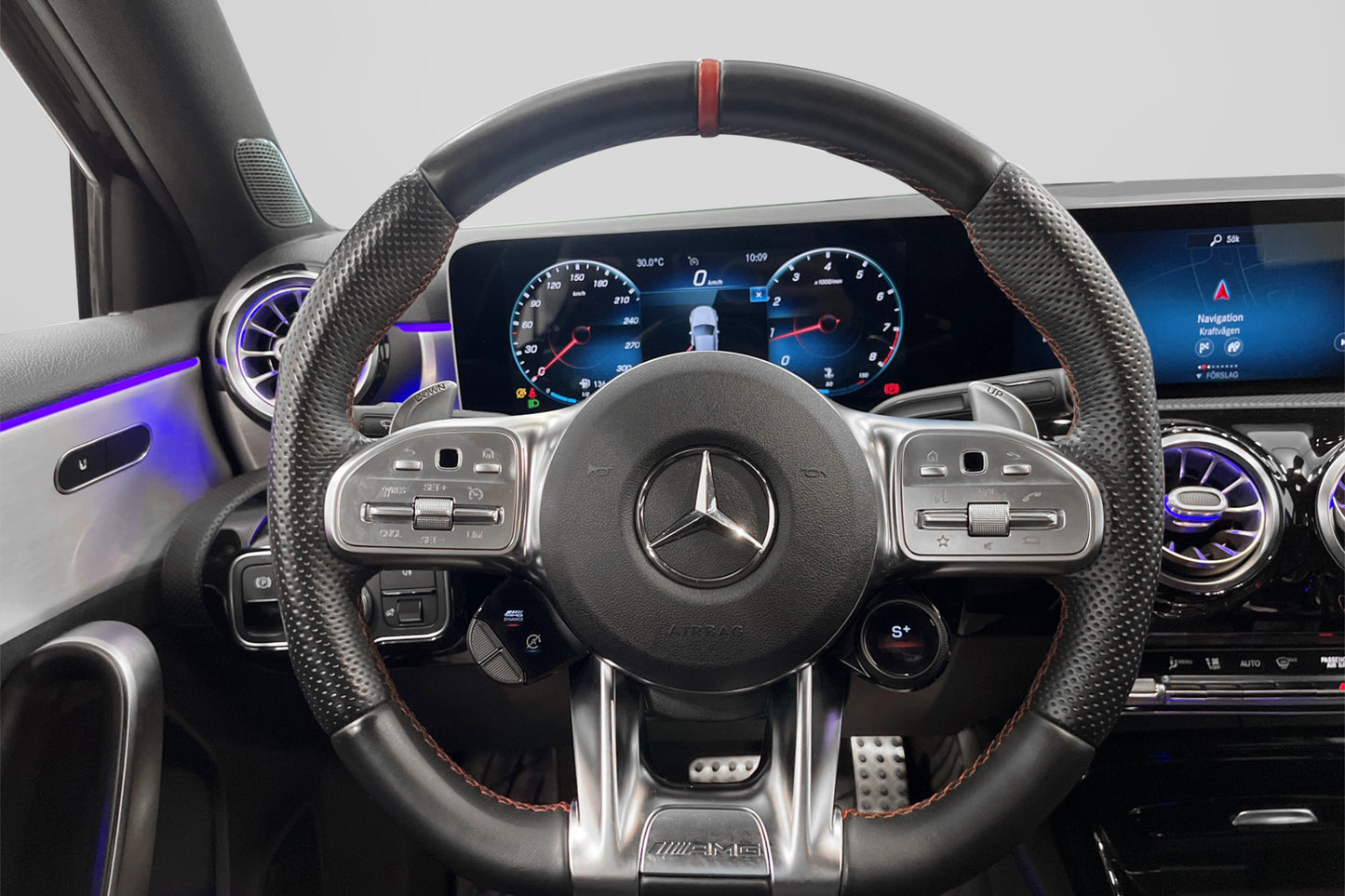 Mercedes-Benz AMG A 45 4M+ 387hk Kamera W-screen Halvskinn