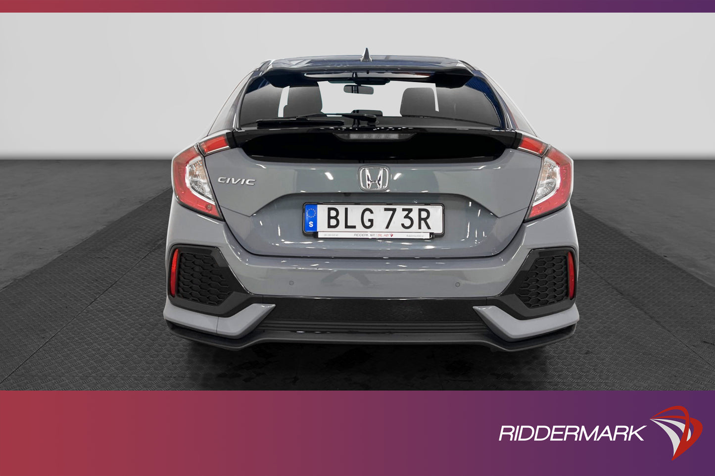 Honda Civic 1.0 126hk Elegance Backkamera Navi Ny Kamrem