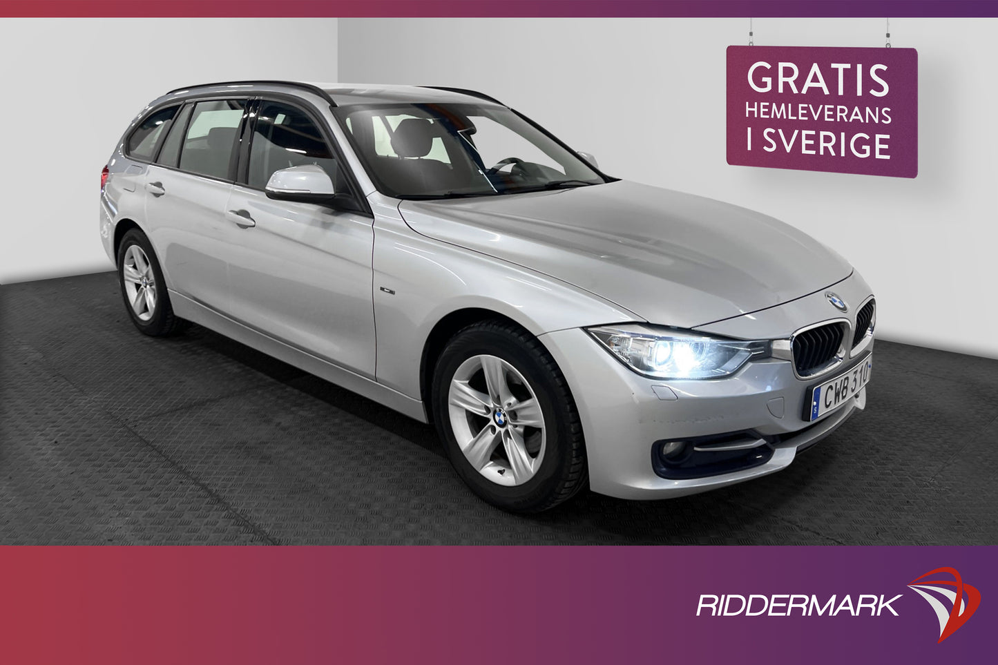 BMW 318 d Touring 143hk Sport line Sensorer Välserv 0,5l/mil