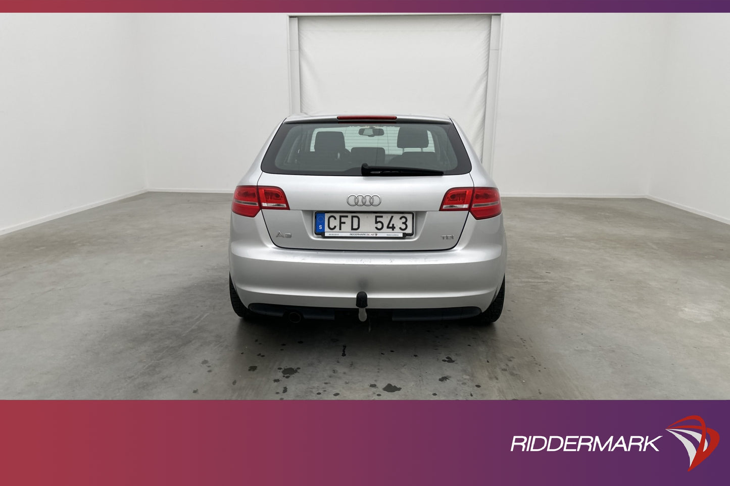 Audi A3 Sportback TDI 105hk Attraction Dragkrok Välservad