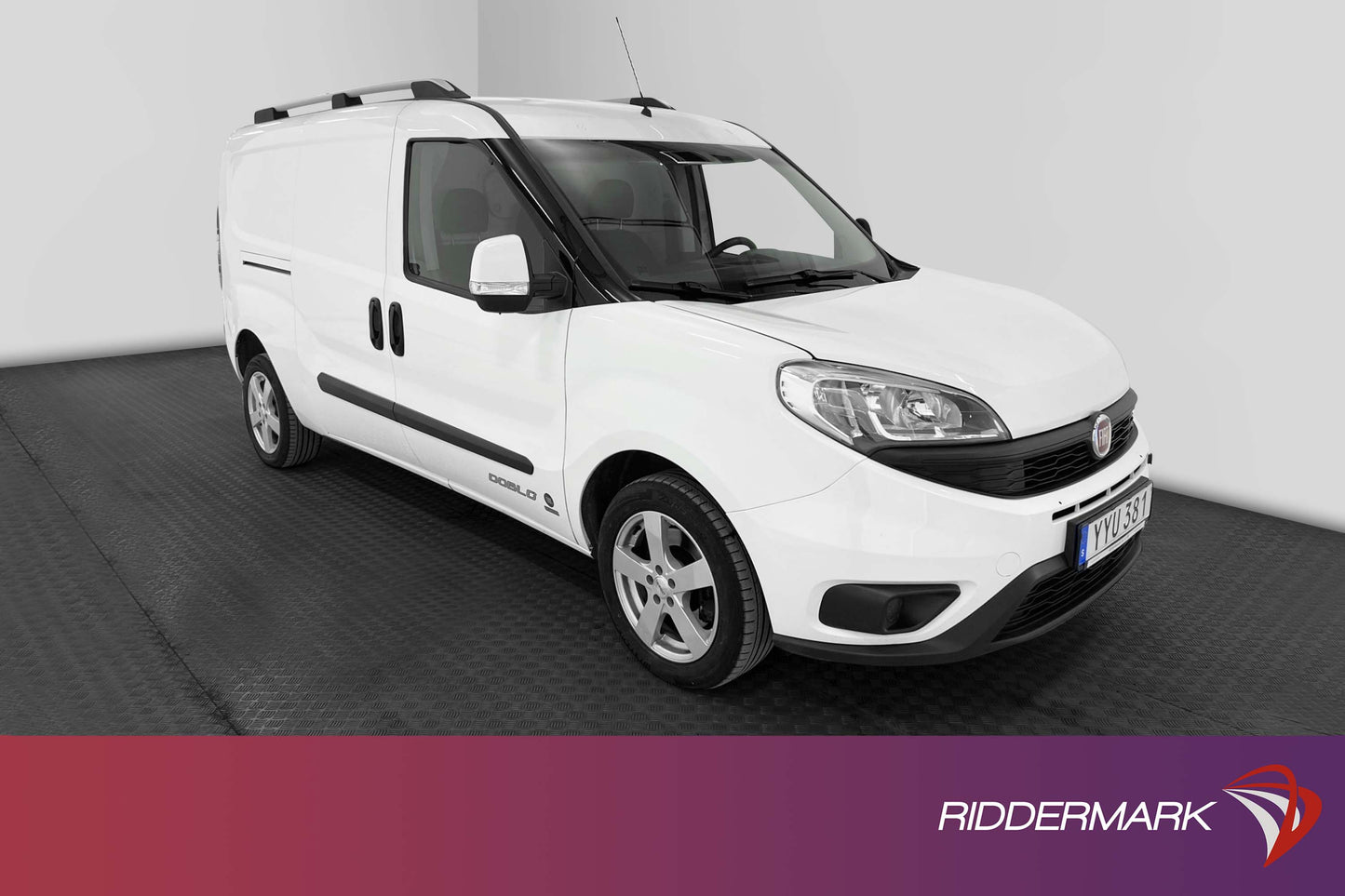 Fiat Doblo L2 1.4 95hk M/K-Värmare PDC Eu6 3-Sits Dragkrok