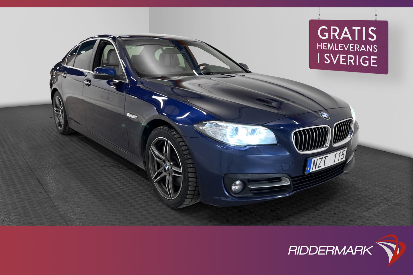 BMW 535 d xDrive 313hk HiFi Navi Värmare Skinn Kamera Drag