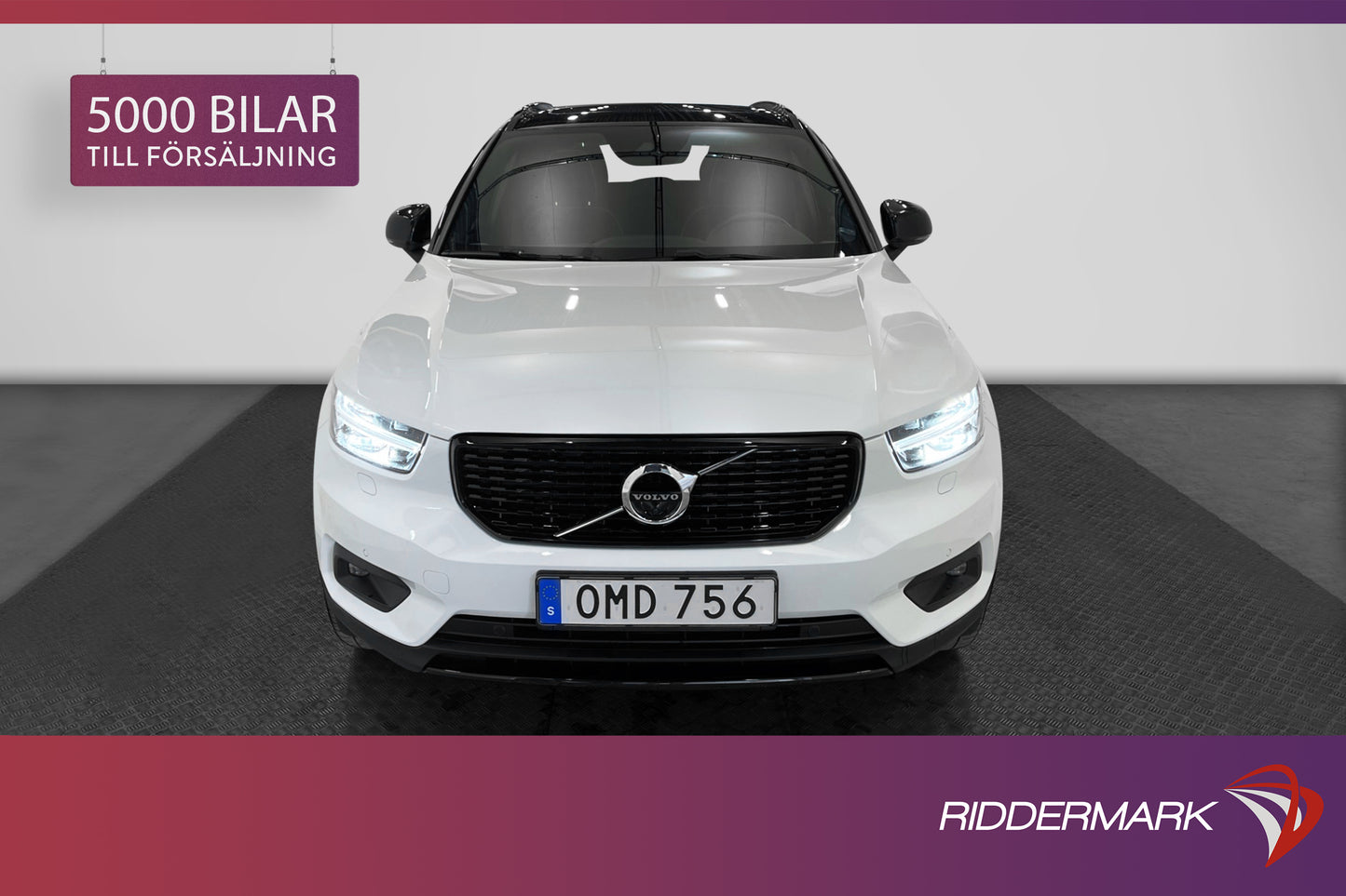 Volvo XC40 D4 AWD 190hk R-Design VOC Pano 360° H/K Blis Drag