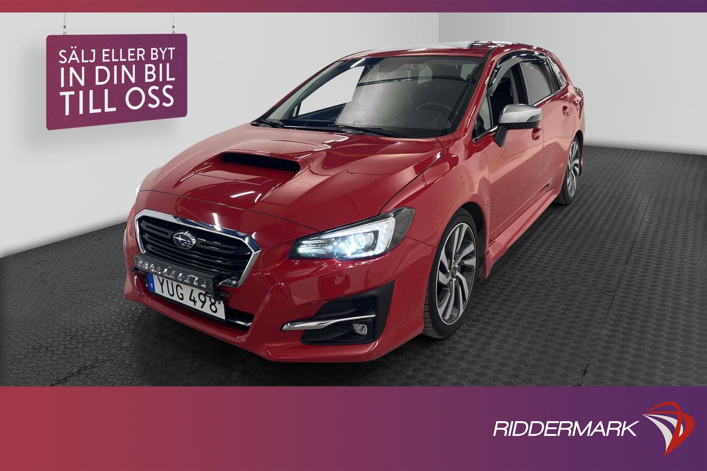 Subaru Levorg 1.6 170hk 4WD GT-S M-Värm Pano B-Kamera Skinn