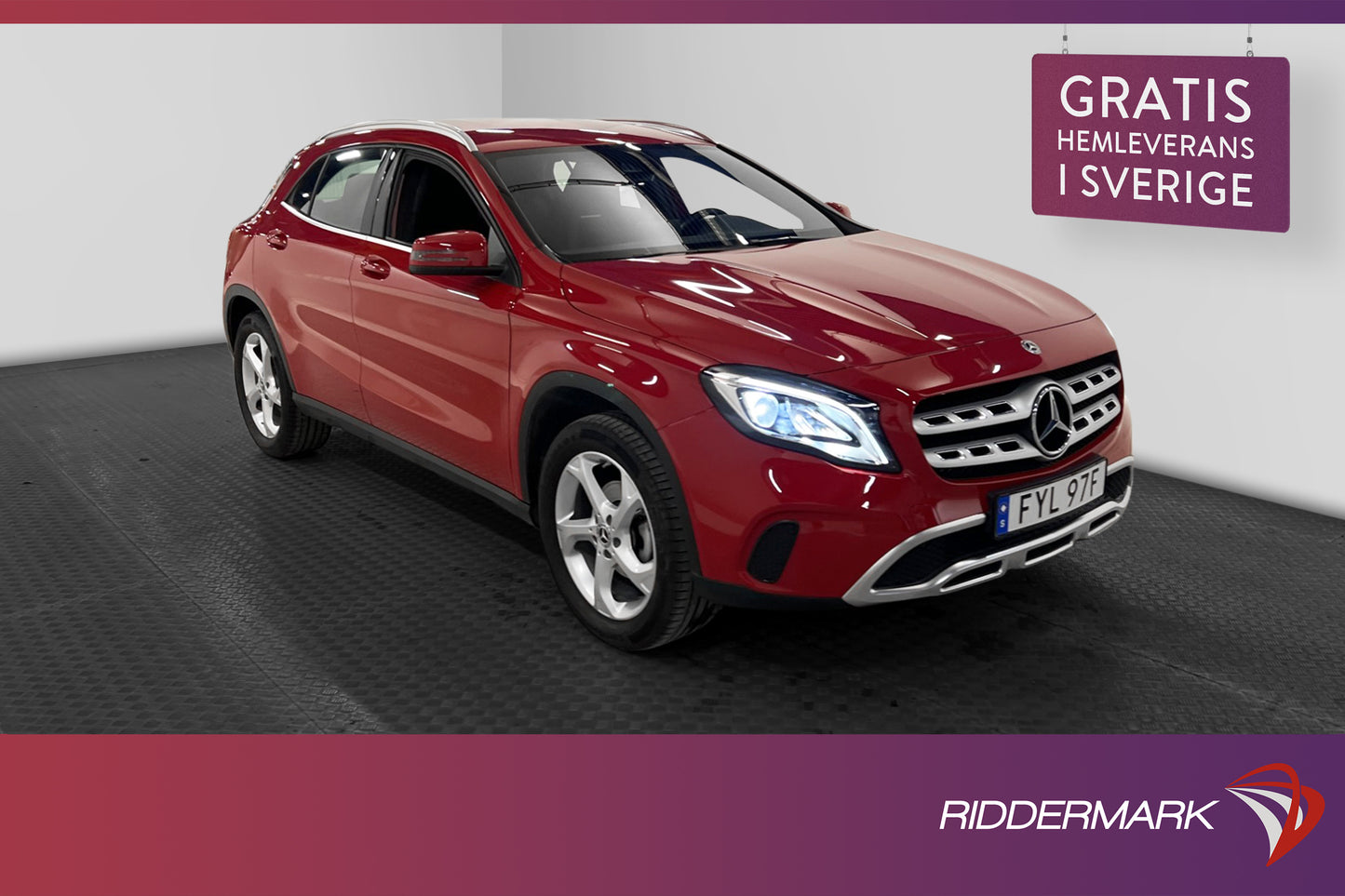 Mercedes-Benz GLA 180 122hk Kamera Navi Välservad LÅGMILAD