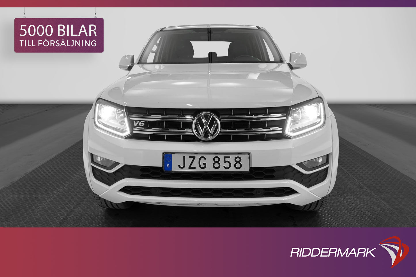 Volkswagen Amarok Highline 3.0TDI 4M Värmare Dragkrok Moms