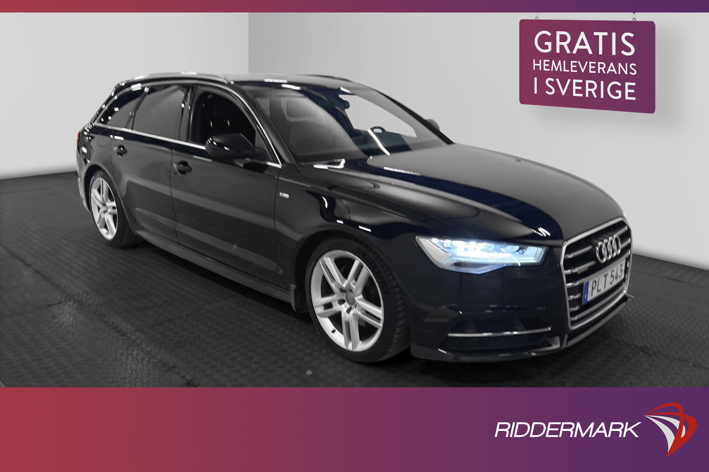 Audi A6 2.0 TDI Q 190hk S-Line D-värme Alcantara/Skinn Drag