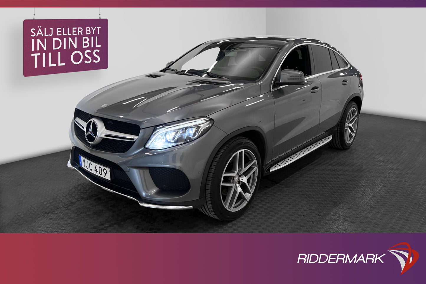 Mercedes-Benz GLE 350 d 4MATIC Coupé AMG D-Värmare 360° H/K