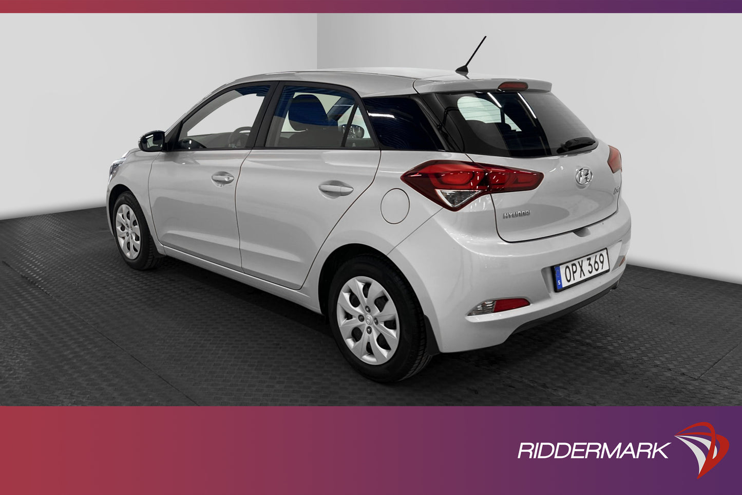 Hyundai i20 5-dörrar 1.2 84hk Comfort En-brukare Välservad