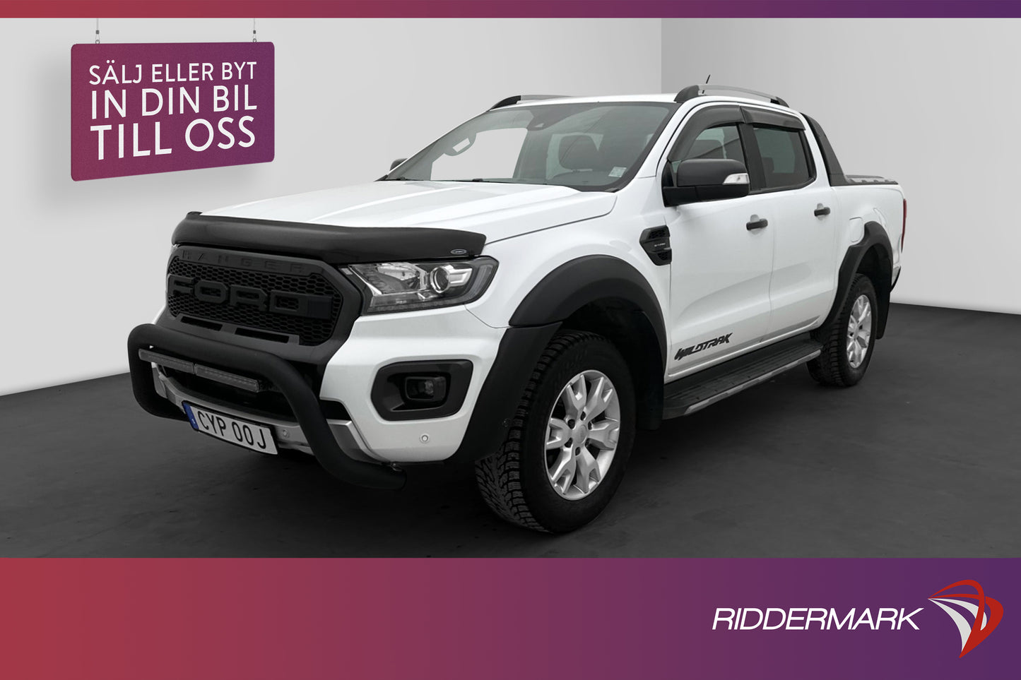 Ford Ranger Wildtrak 213hk 4x4 Värmare Dragkrok MOMS 1-ÄGARE