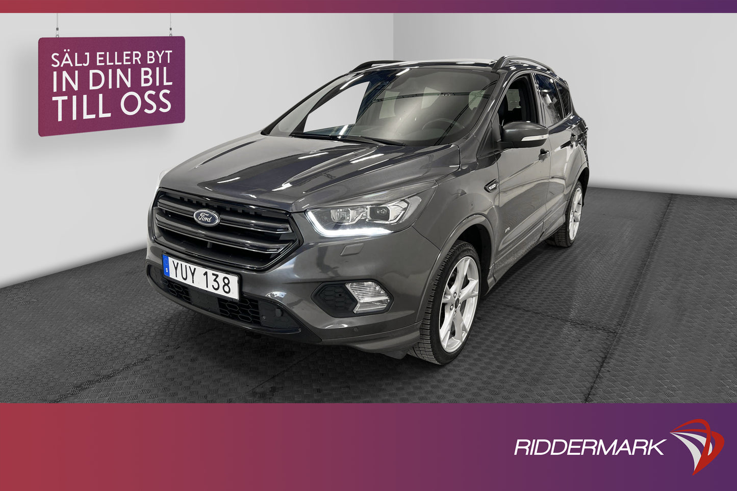 Ford Kuga 1.5 EcoBoost AWD 182hk ST-Line Drag Nav Backkamera