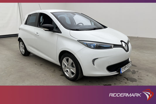 Renault ZOE R240 22 kWh 88hk Batterihyra Backkamera