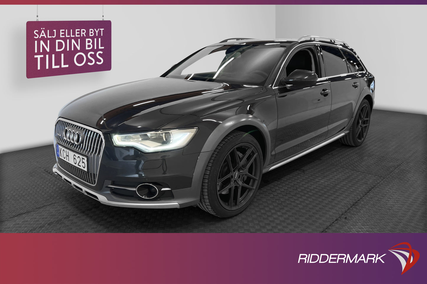 Audi A6 allroad Q 3.0 313hk Luftfjädring BOSE 360° Skinn HuD