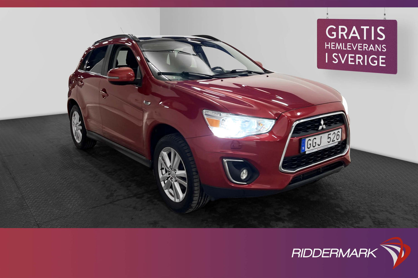 Mitsubishi ASX 4WD 150hk Business Pano Rockford Kamera Drag