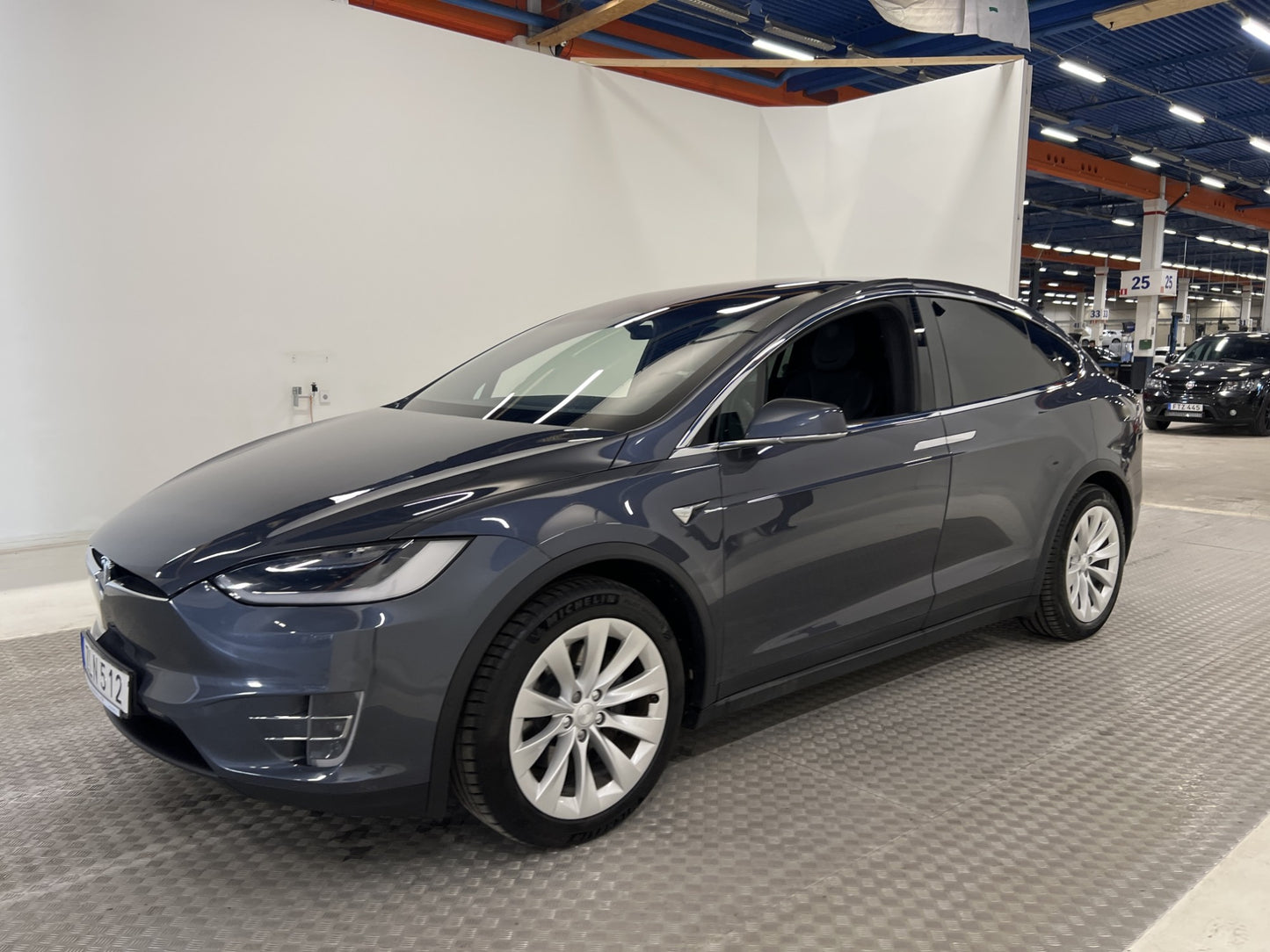 Tesla Model X 100D AWD 423hk 7-sits Luftfjädr Uppgraderad AP