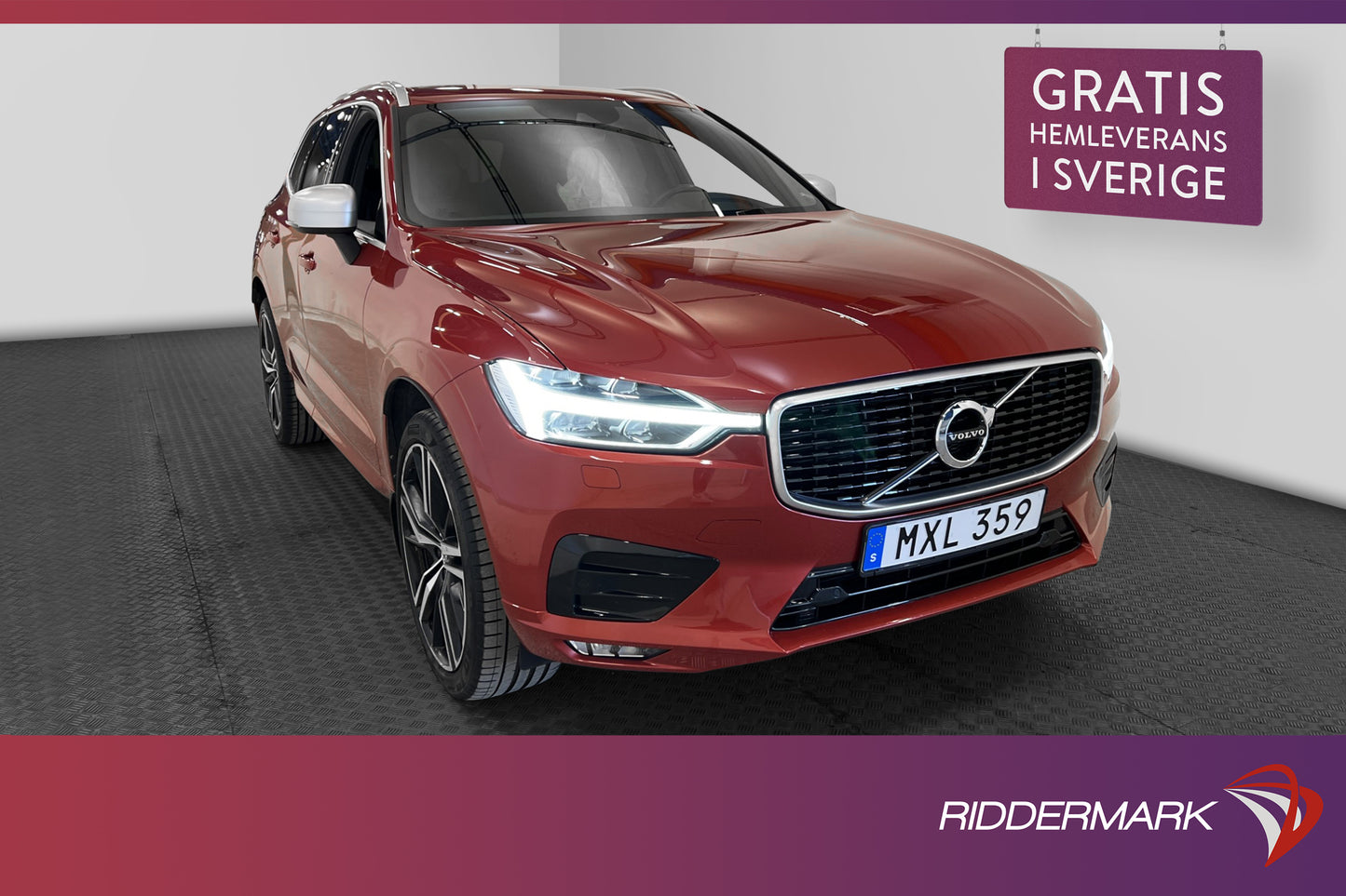 Volvo XC60 D4 AWD  R-Design BLIS Navi D-värm VOC 0.58l/mil