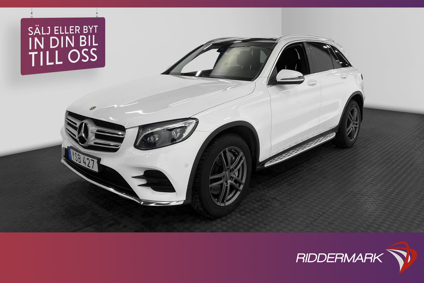 Mercedes-Benz GLC 220d 4M 170hk AMG Pano Burmester Värm Drag