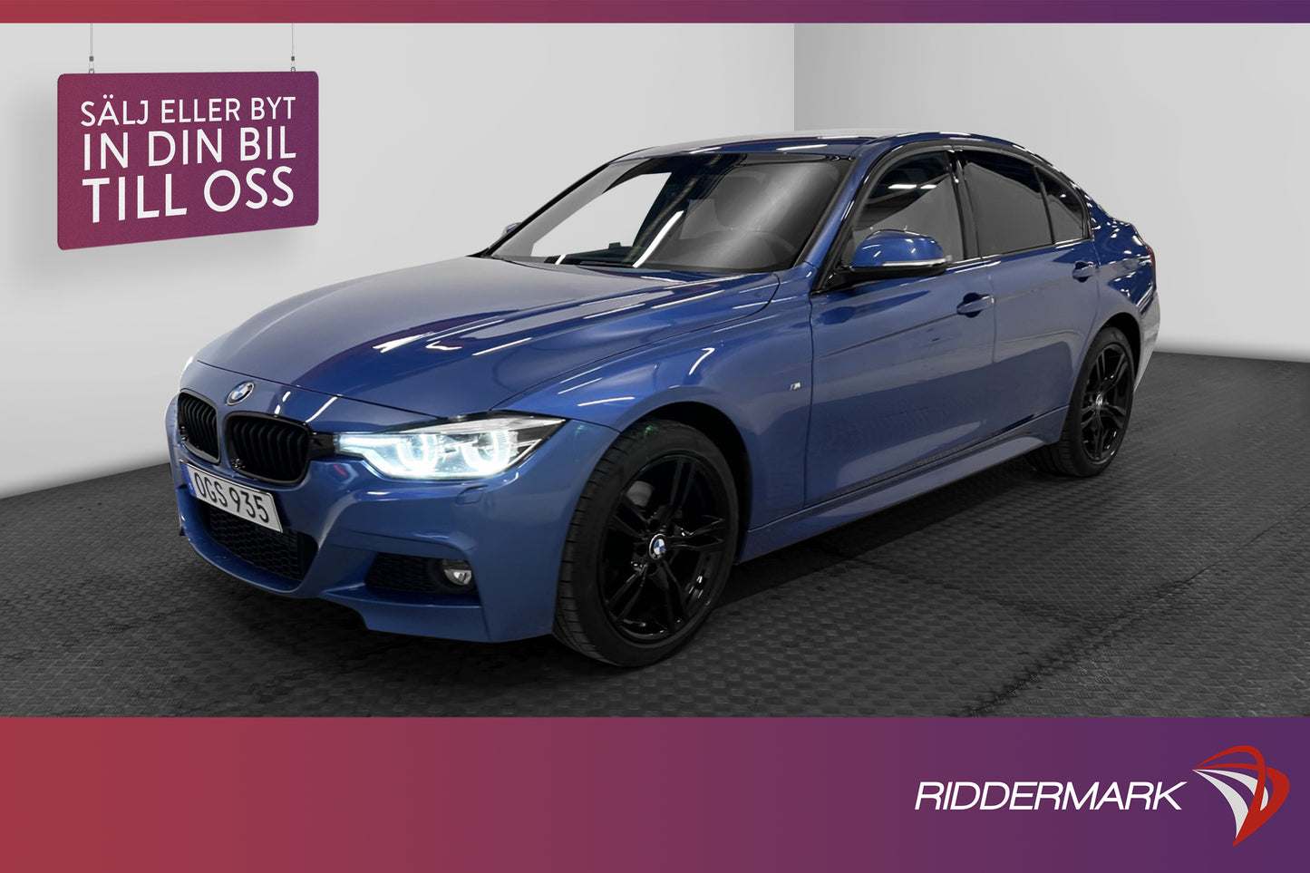 BMW 320d xDrive 190hk M-Sport LED Backkamera 0,42L/mil