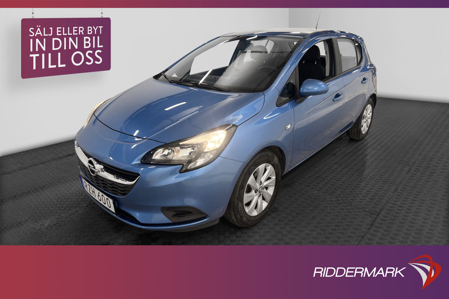 Opel Corsa 1.4 90hk Sensorer Låg Skatt Välservad