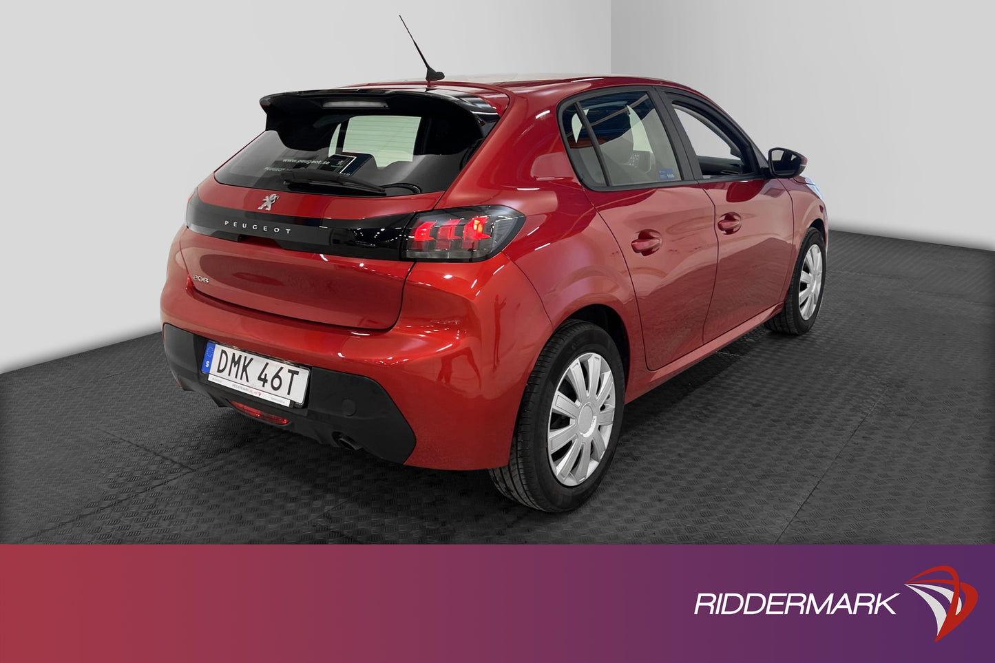 Peugeot 208 1.2 102hk M&K-Värmare Välservad Nyserv 0,39L/mil