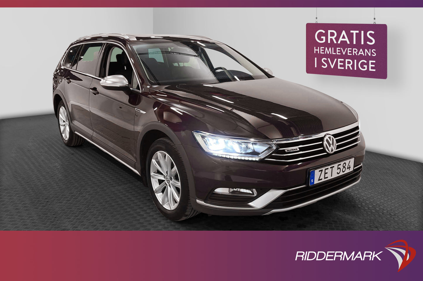 Volkswagen Passat Alltrack 2.0 TDI 4M 190hk Cockpit Värmare