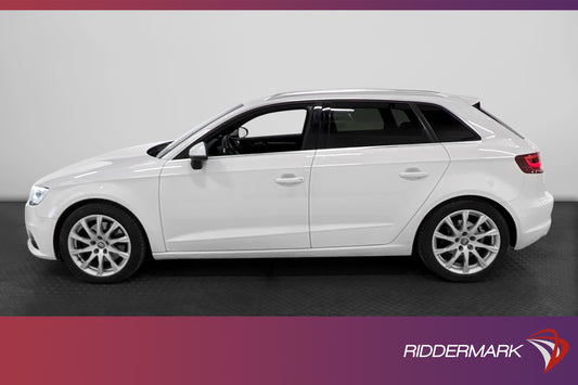 Audi A3 Sportback 2.0 TDI quattro 184hk Farthållare BT Drag