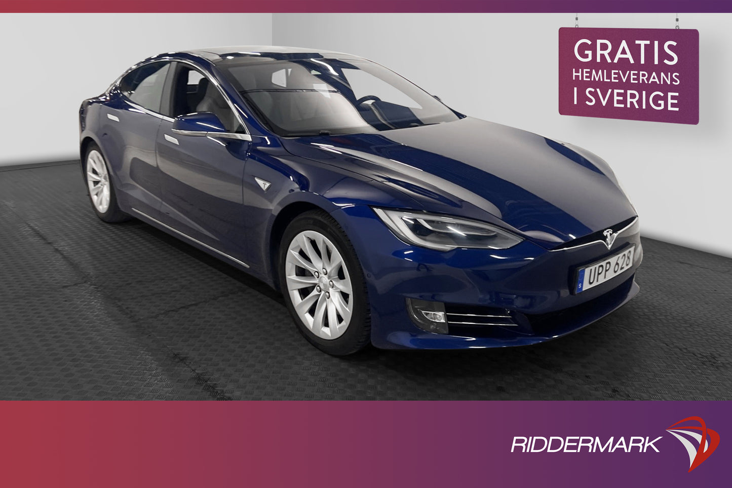 Tesla Model S 90D AWD Luftfjädring Panorama