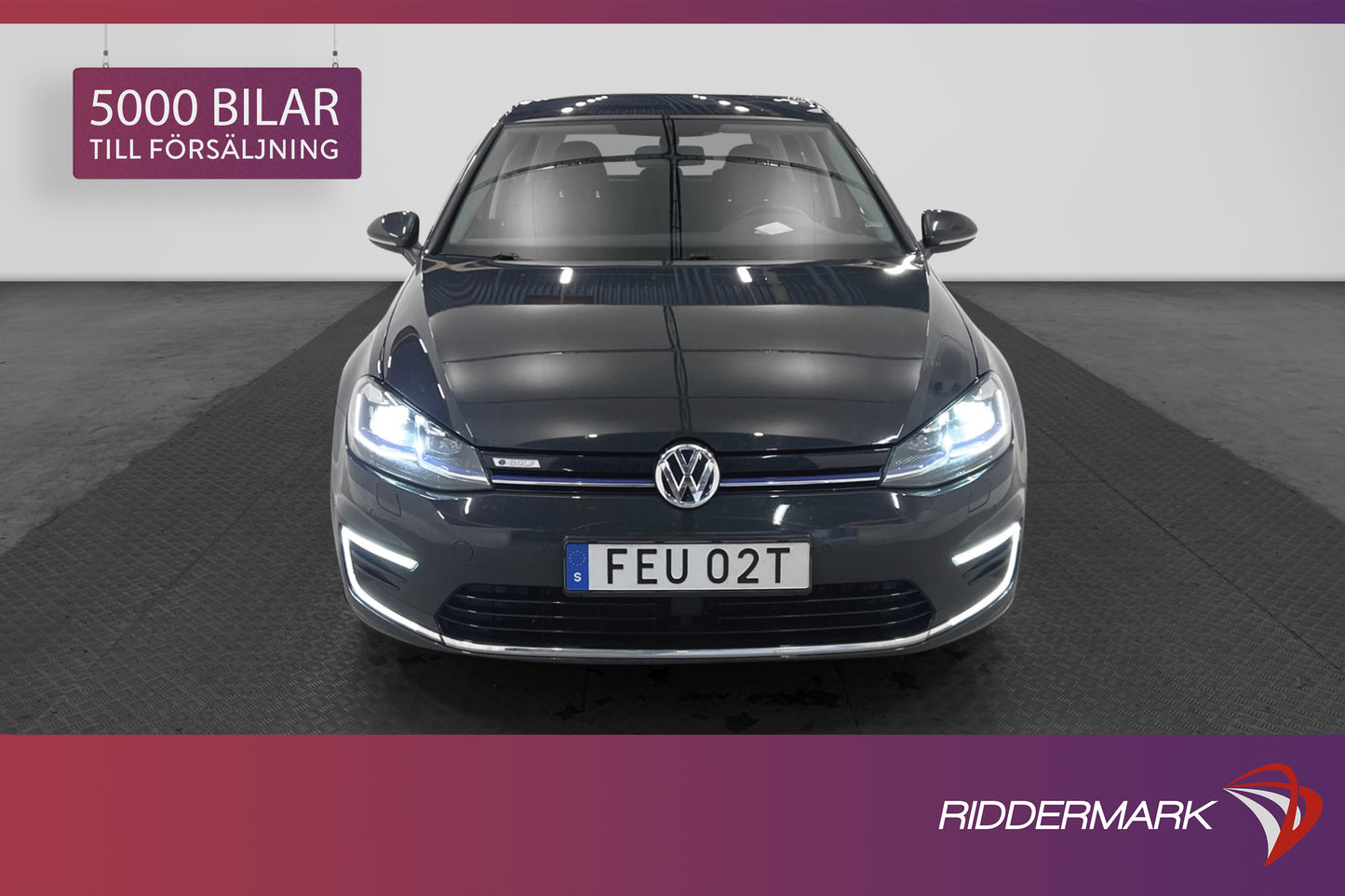 Volkswagen e-Golf 35.8 kWh 136hk Backkamera Navigation