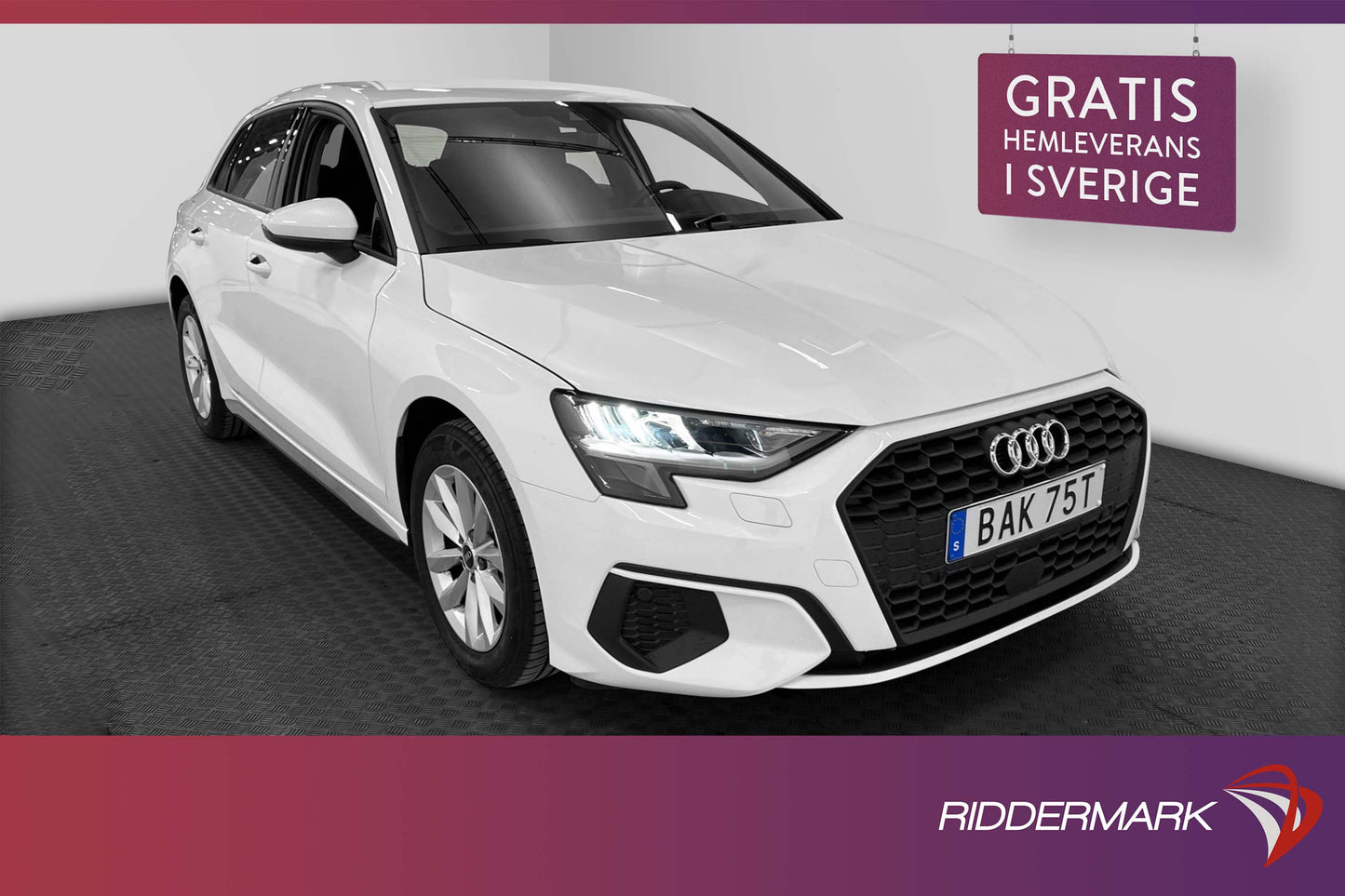 Audi A3 Sportback 35 TFSI S Tronic 150hk Backkamera Carplay