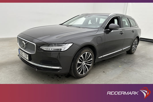 Volvo V90 Recharge T6 AWD Core Skinn Kamera Elstolar Drag