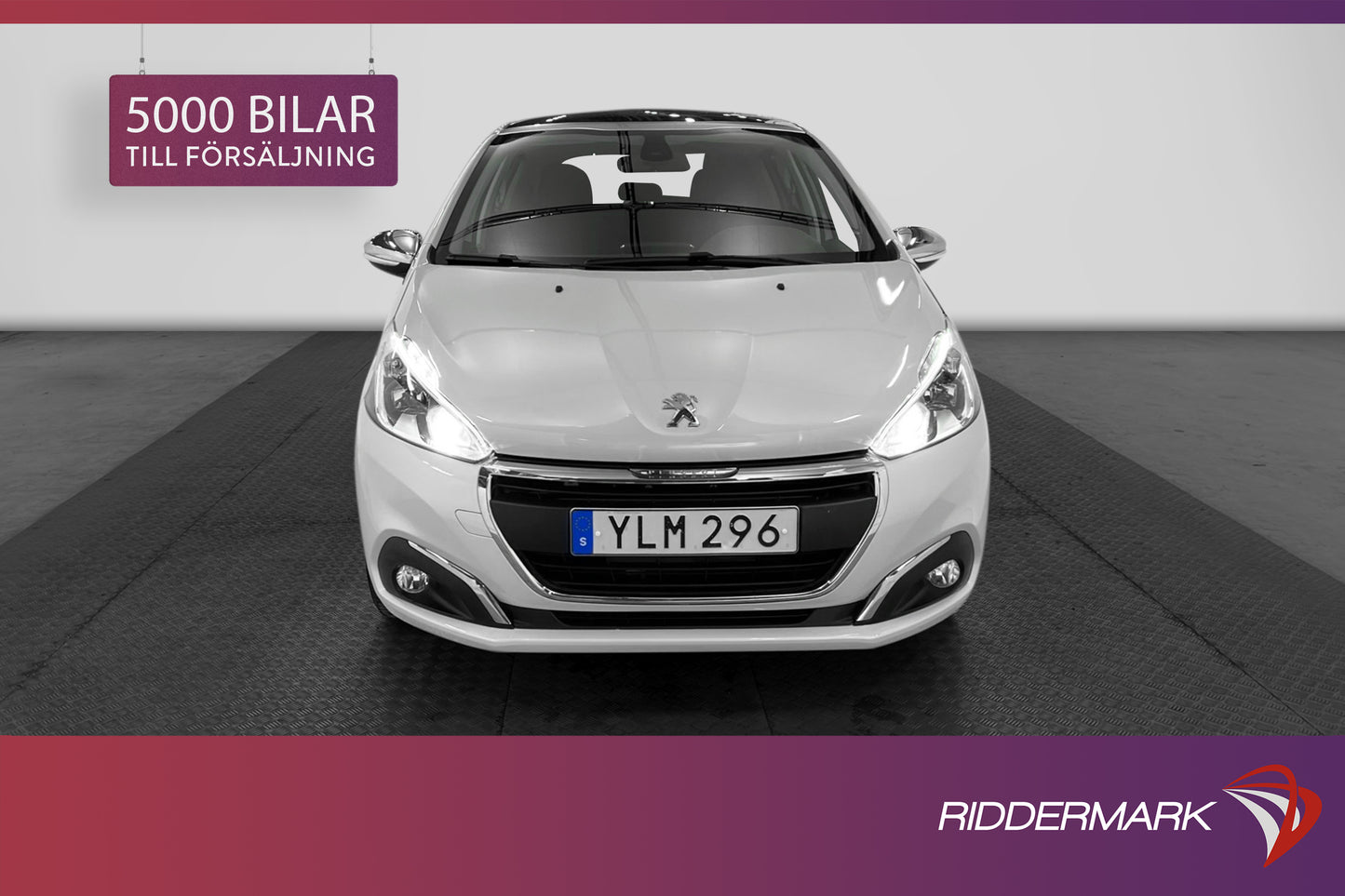 Peugeot 208 1.2L PureTech 82 hk Nyservad P-sensorer