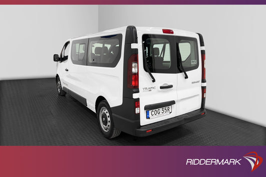 Renault Trafic Lång 2.0 Automat 145hk Navi PDC 9-Sits Moms