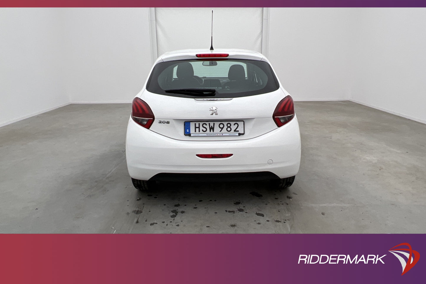 Peugeot 208 1.2 VTi 82hk Två-Brukare Välservad 0,45l/mil