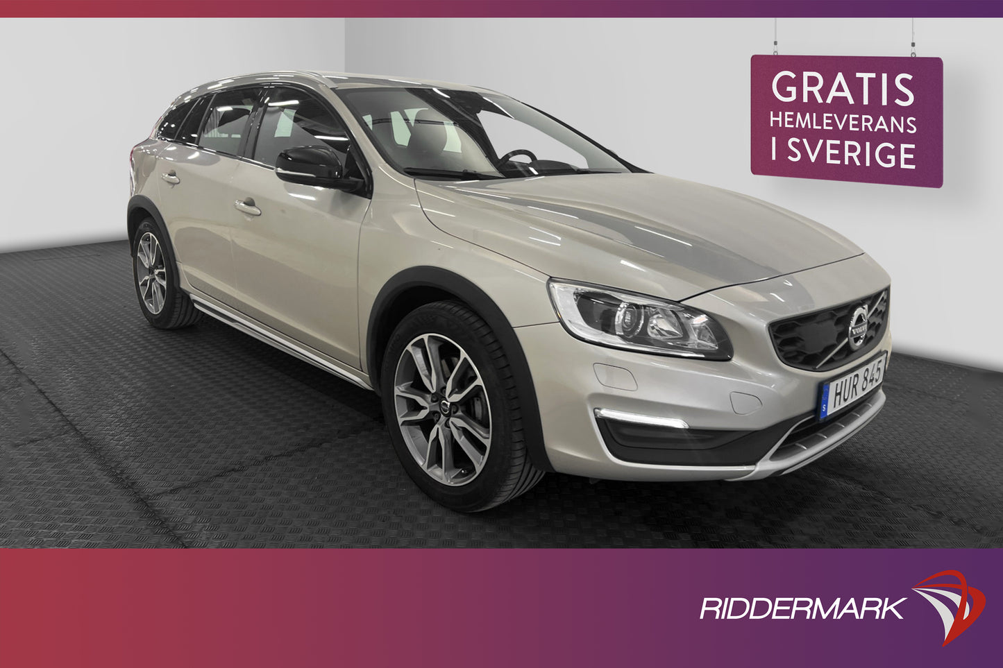 Volvo V60 Cross Country D4 190hk AWD Summum D-Värm VOC Skinn