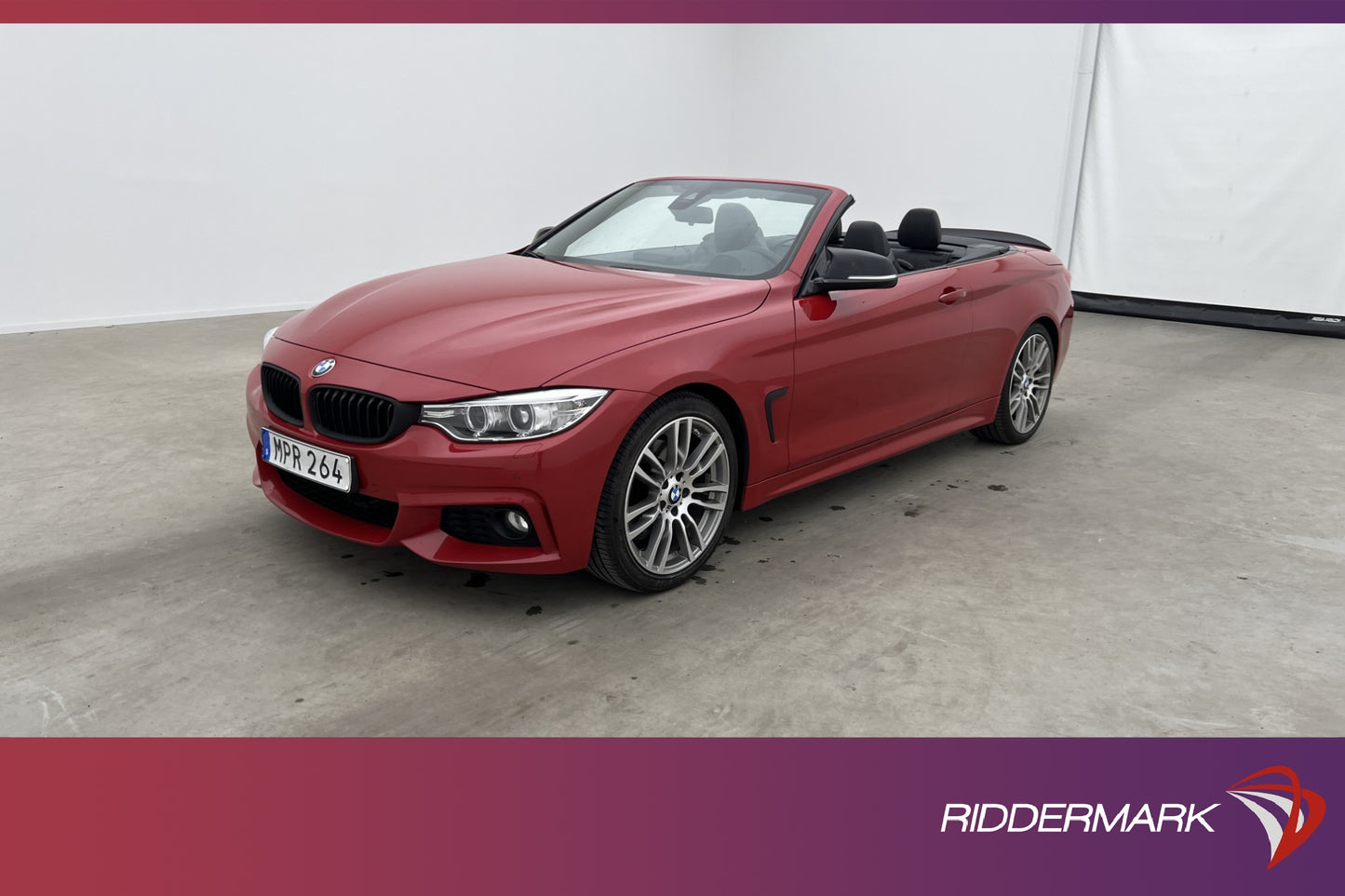 BMW 430d 258hk Convertible M Sport H/K HUD Skinn Navi