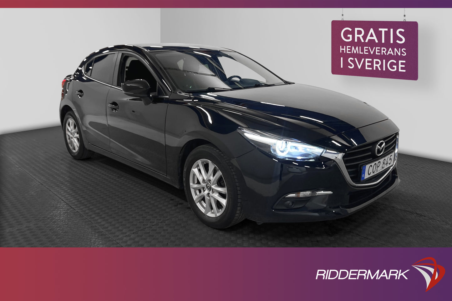 Mazda 3 Sport 2.0 SKYACTIV-G 120hk Keyless Rattvärme Navi