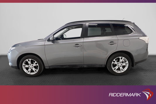 Mitsubishi Outlander 2.2 Di-D 4WD 150hk Skinn Drag 7-Sits