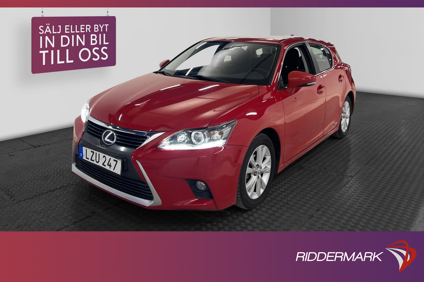 Lexus CT 200h 1.8 CVT 136hk Navi Sensorer Välserv 0,36l/mil