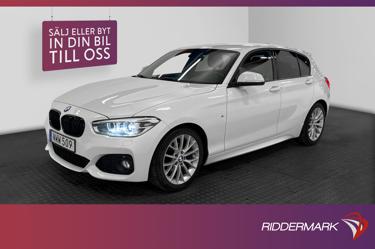 BMW 116 d 116hk M Sport P-sensorer Drag Keyless 0,38L/mil