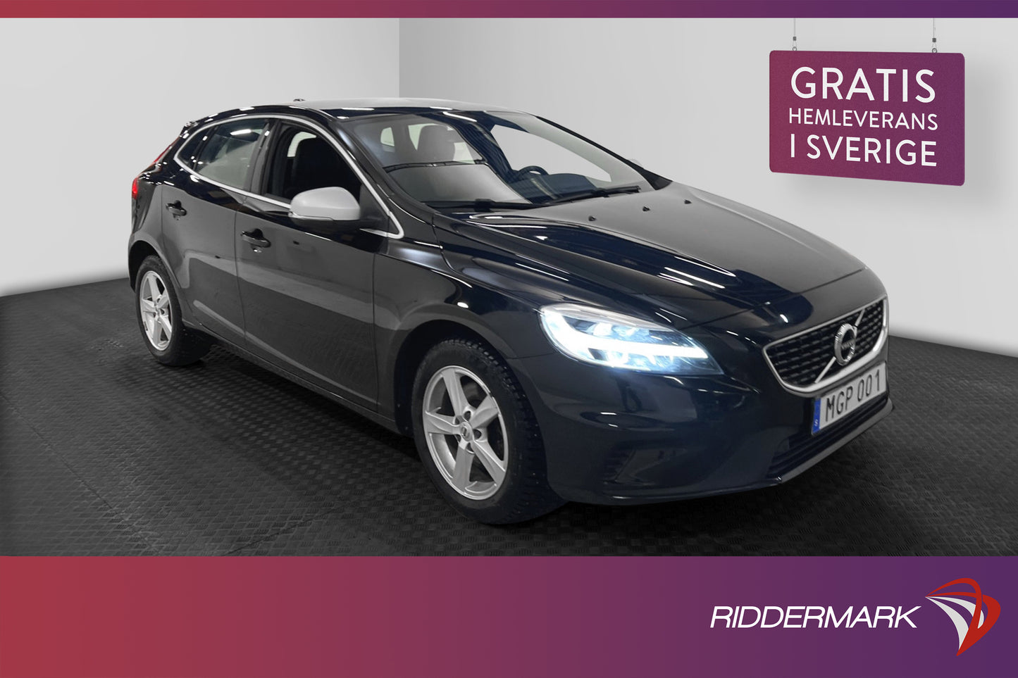 Volvo V40 D3 150hk R-Design VOC Värmare Sensorer Navigation