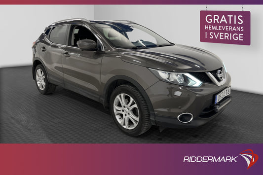 Nissan Qashqai 1.2 DIG-T 115hk Pano 360° Navi Välservad