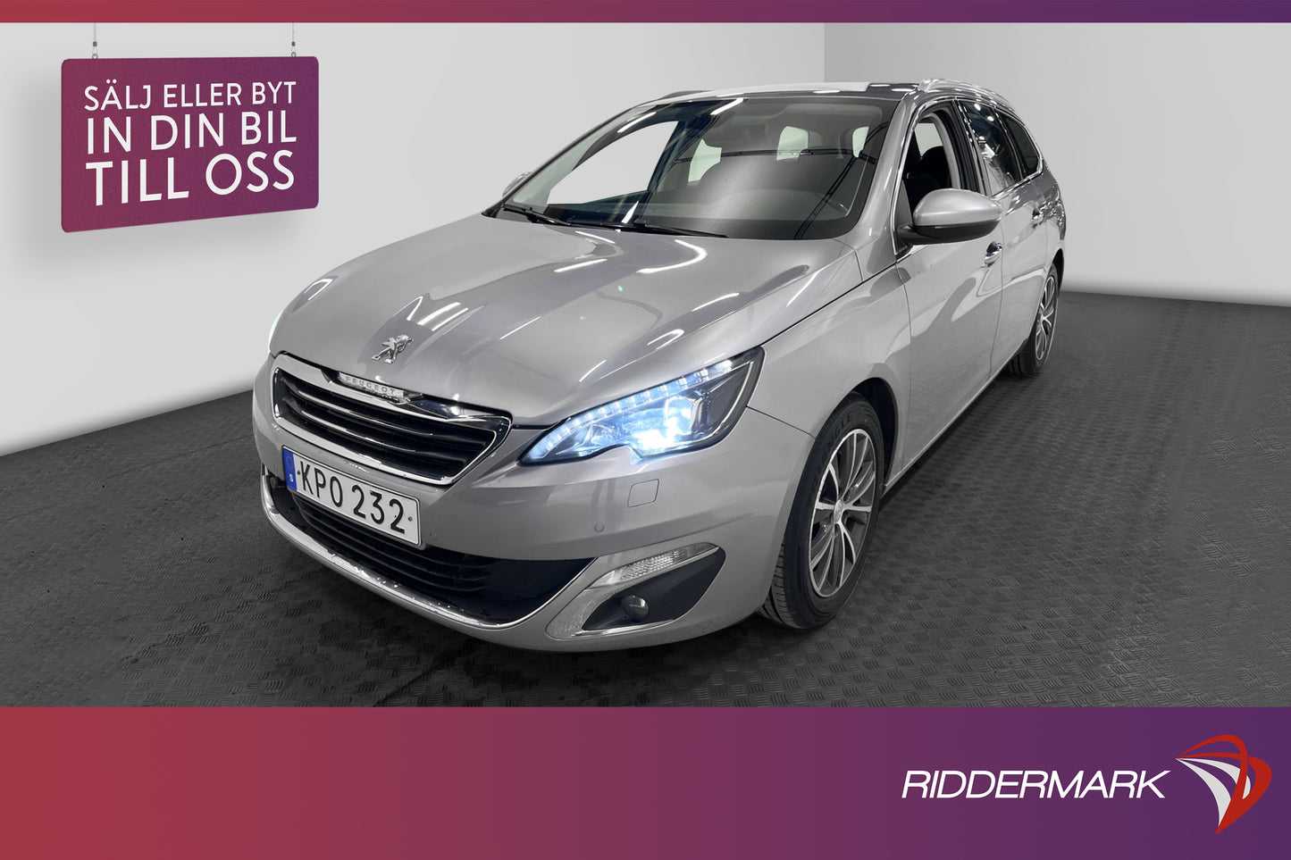 Peugeot 308 1.2 e-THP Allure M/K-Värmare Keyless Låg Skatt