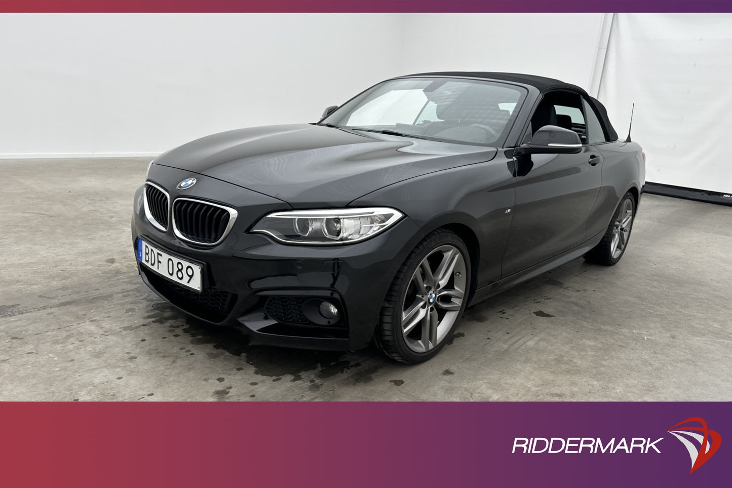 BMW 220 i Convertible 184hk M Sport H/K Skinn Kamera Navi